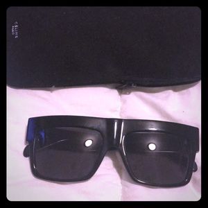 sunglasses celine black